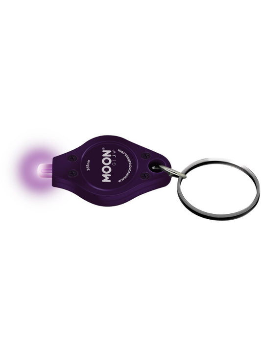 Moon Glow UV Keyring Compact 365nm UV Violet