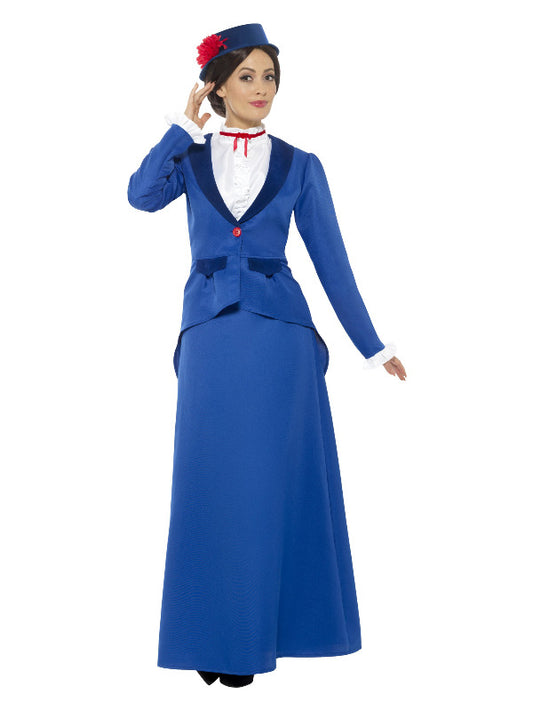Victorian Nanny Costume Blue