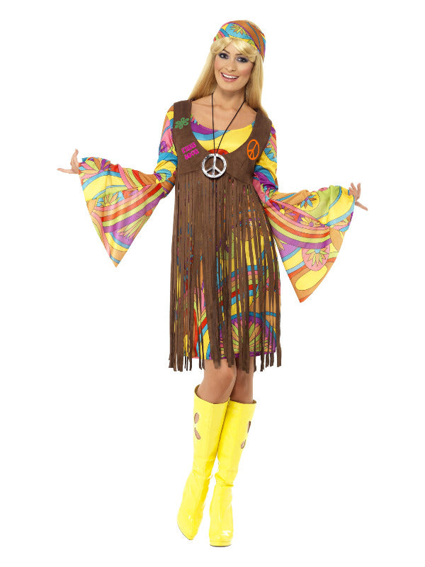 60s Groovy Lady Brown