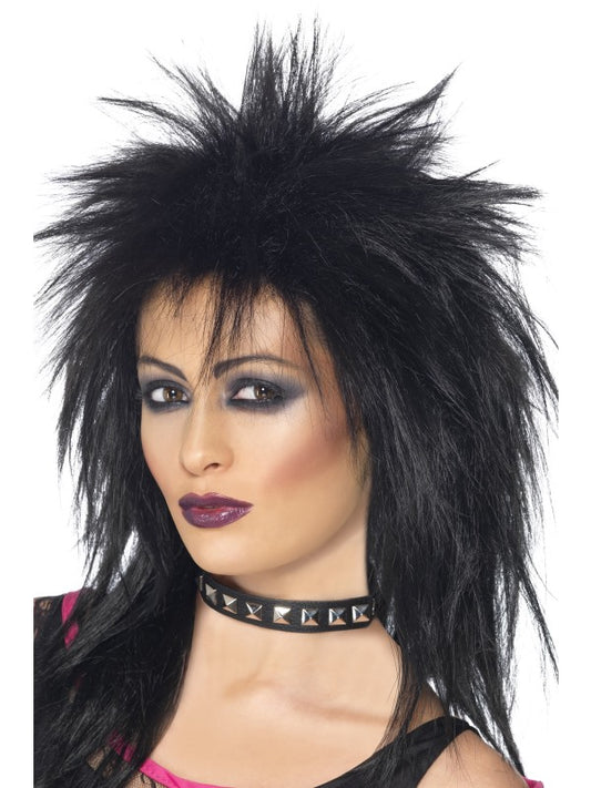 Rock Diva Wig Black