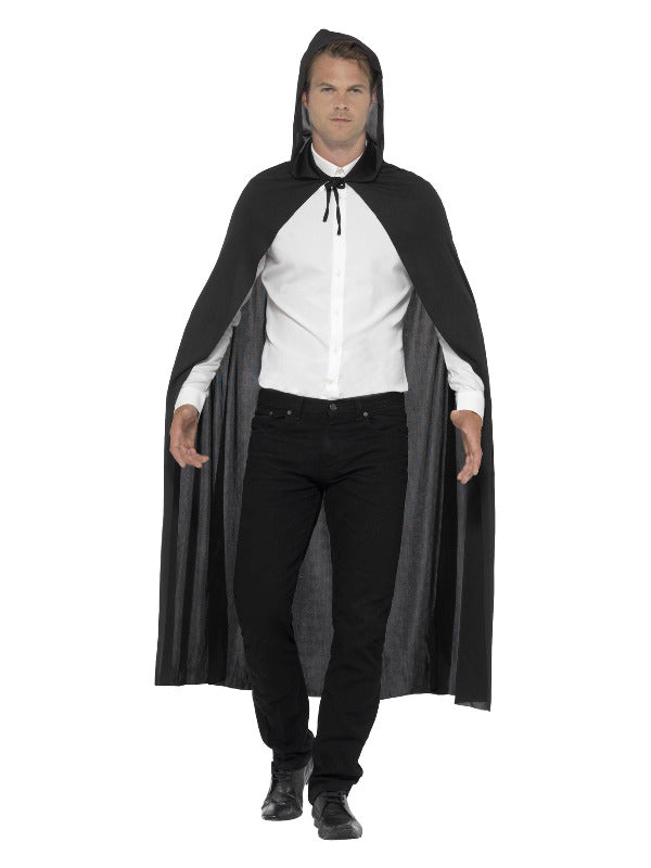 Hooded Vampire Cape Black