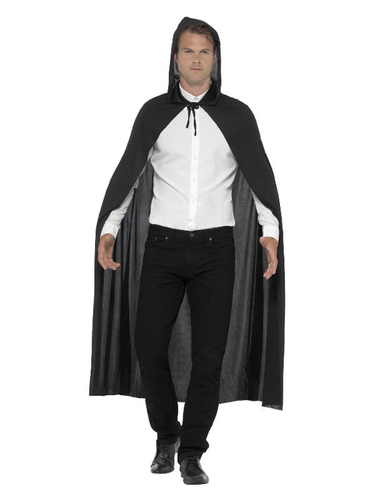 Hooded Vampire Cape Black