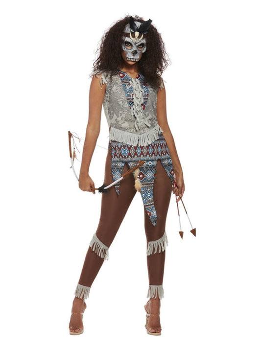 Dark Spirit Warrior Costume Blue