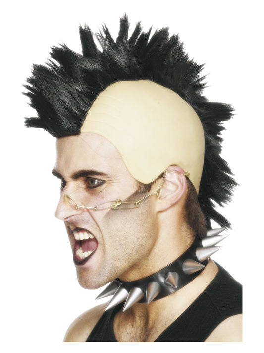 Mohican Wig Black