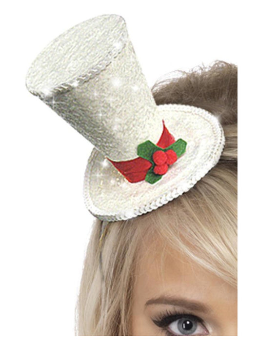 Mini Top Hat White