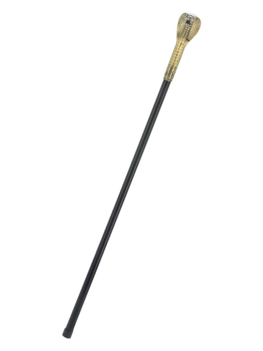 Voodoo Walking Stick Cane with Snake Head