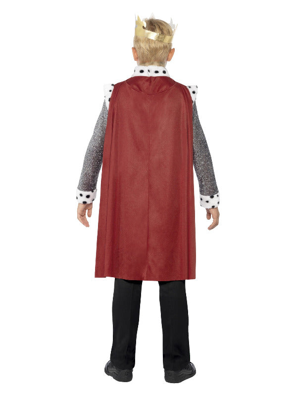 Kids King Arthur Medieval Costume Red