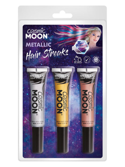 Adult Cosmic Moon Metallic Hair Streaks (2)