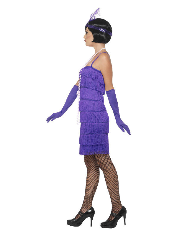 Flapper Costume Purple
