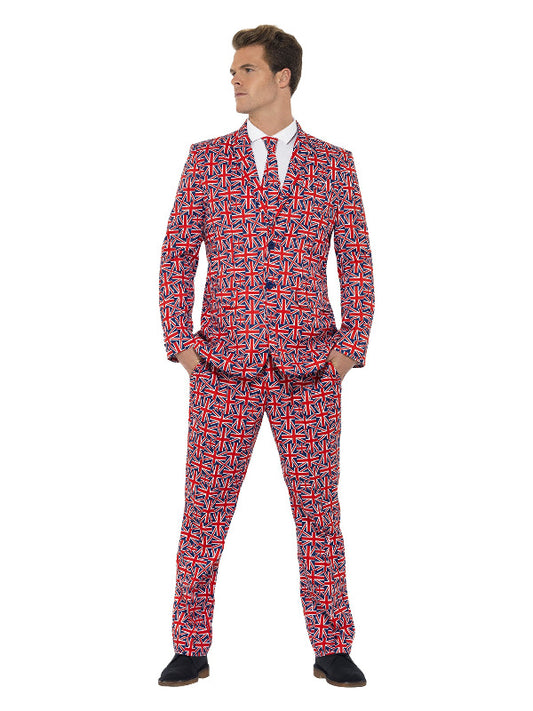 Union Jack Suit Red