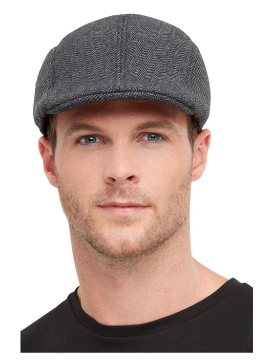 20s Gangster Flat Cap Grey