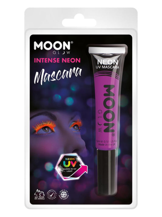 Adult Moon Glow Intense Neon UV Mascara Intense Purple