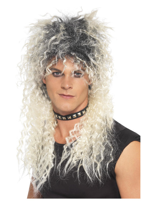 Adult Hard Rocker Wig Blonde (2)