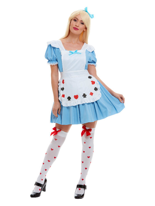 Deck of Cards Girl Costume Blue