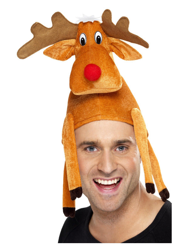 Reindeer Hat Brown