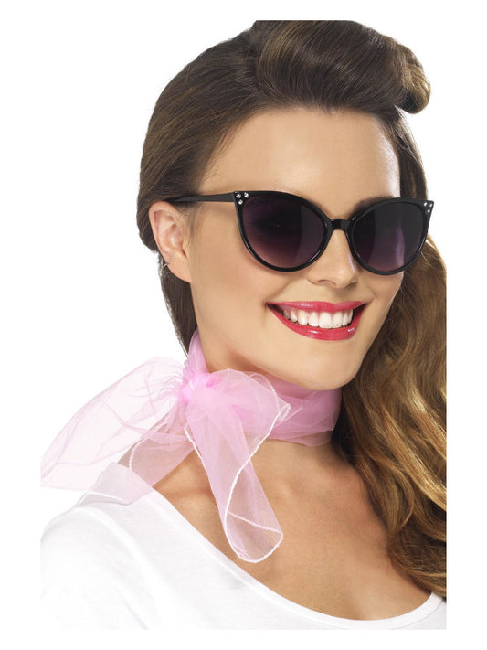 50s Neck Scarf Pink