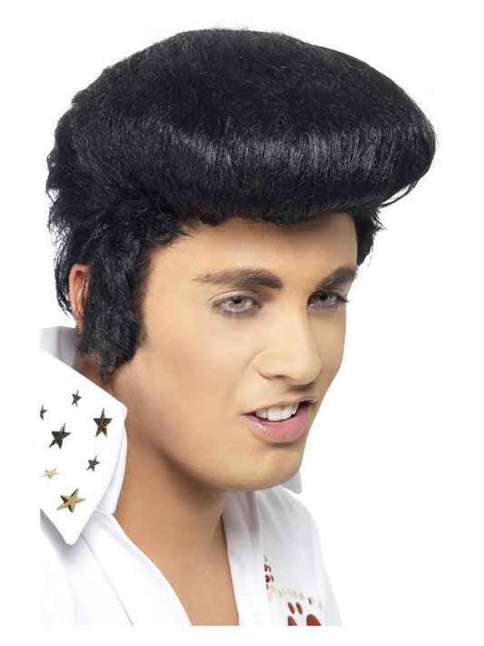 Elvis Deluxe Wig Black