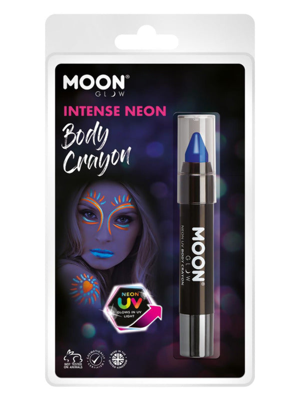 Moon Glow Intense Neon UV Body Crayons Intense Bl