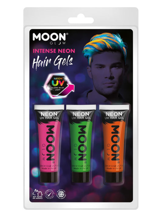 Adult Moon Glow Intense Neon UV Hair Gel