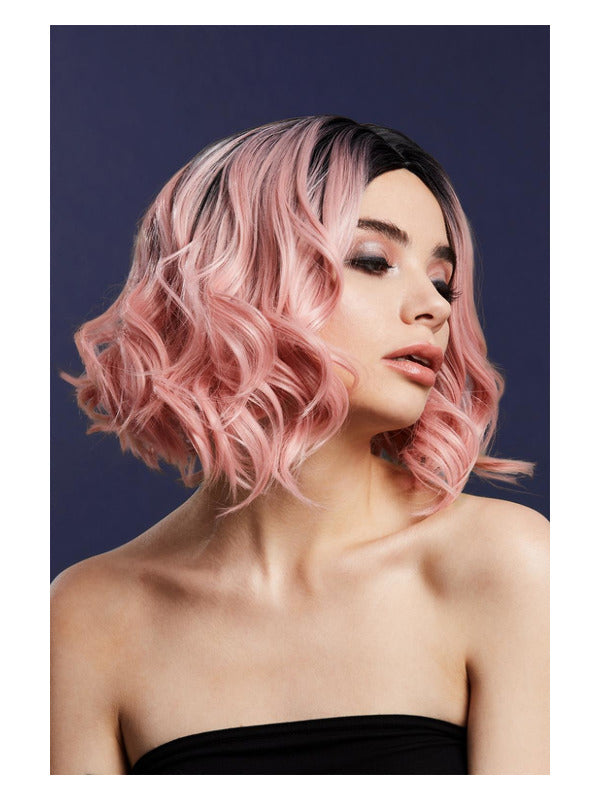 Fever Kourtney Wig Two Toned Blend Baby Pink