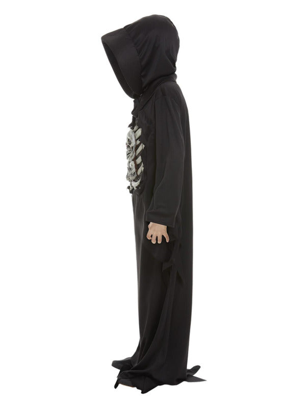 Kids Skeleton Reaper Costume Black
