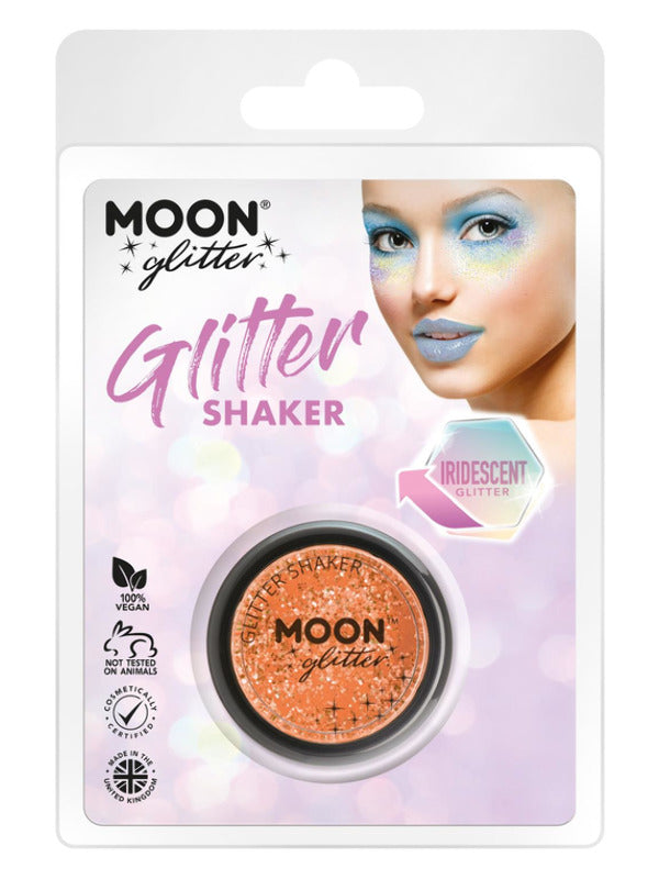 Adult Moon Glitter Iridescent Glitter Shakers Orange (2)