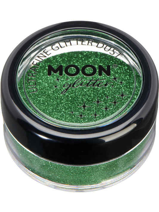 Moon Glitter Classic Ultrafine Glitter Dust Green