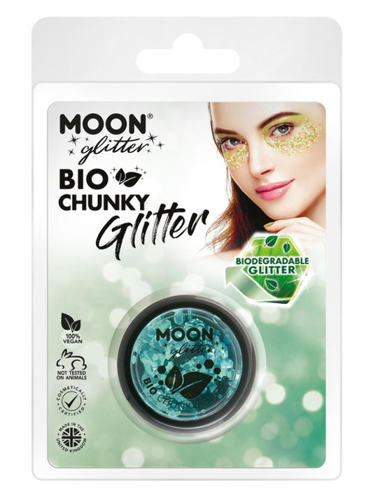 Adult Moon Glitter Bio Chunky Glitter Turquoise (2)