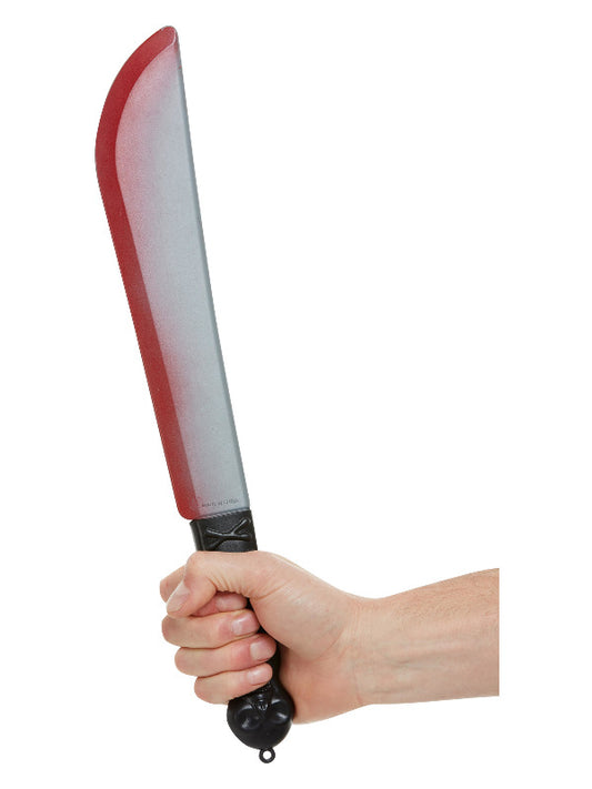 Bloodied Knife Prop Silver