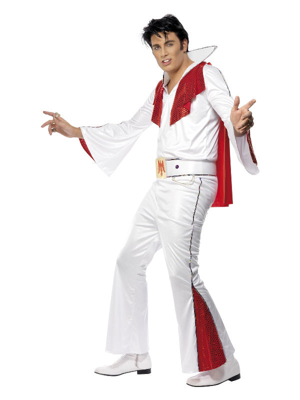Elvis Costume White  Red