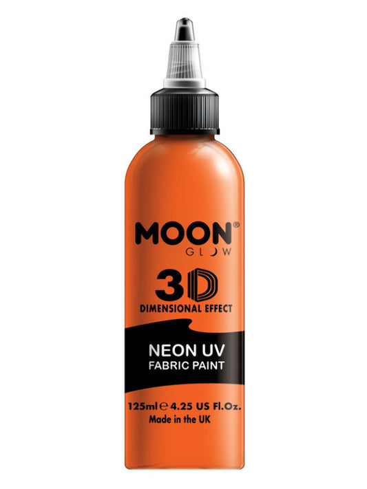 Adult Moon Glow  Neon UV Intense Fabric Paint Orange (2)