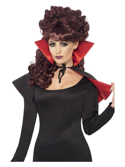 Mini Vamp Cape Black  Red