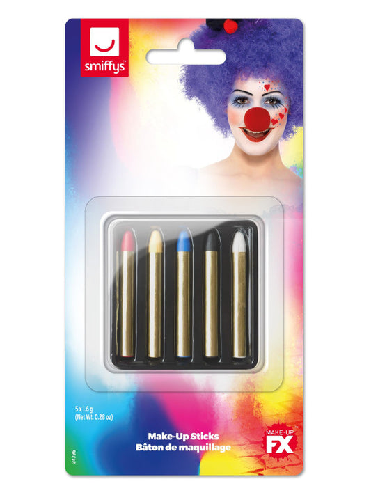 Unspecified Smiffys MakeUp FX FaceBody Paint Sticks Multi