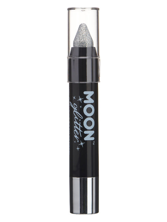 Moon Glitter Holographic Body Crayons Silver