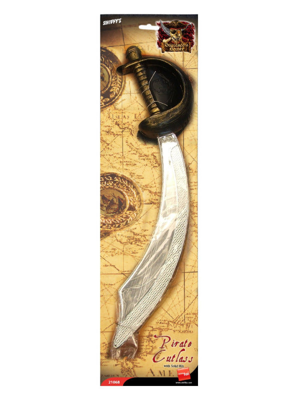 Eyepatch and Pirate Sword Silver
