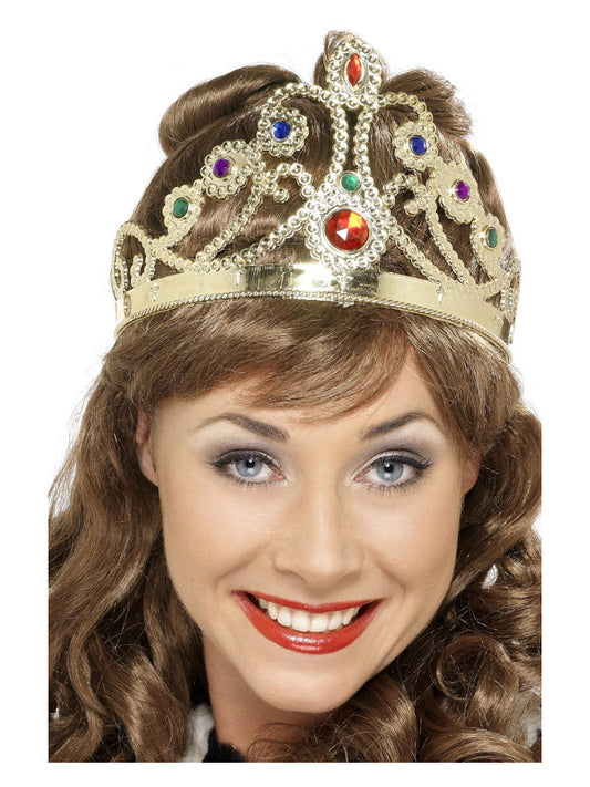 Jewelled Queens Crown Mixed Colours