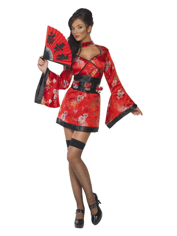 Vodka Geisha Costume Red