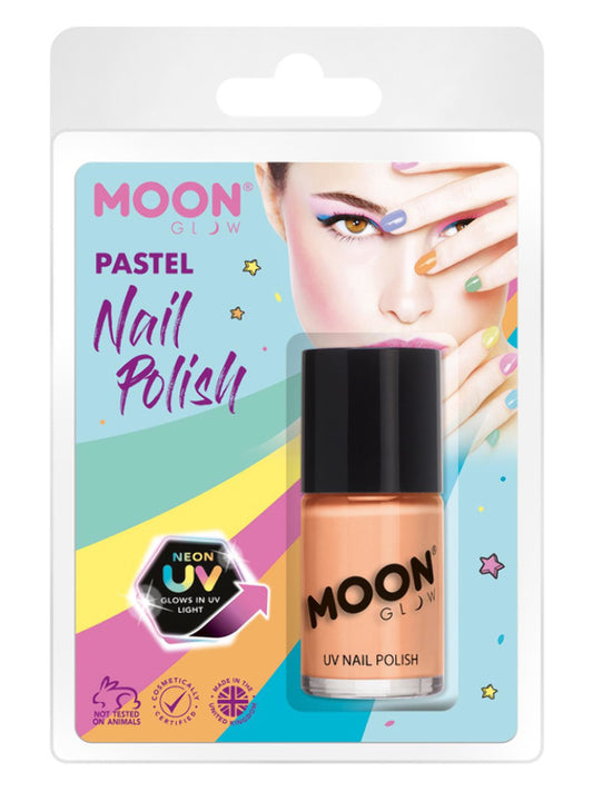 Moon Glow Pastel Neon UV Nail Polish Pastel Orang