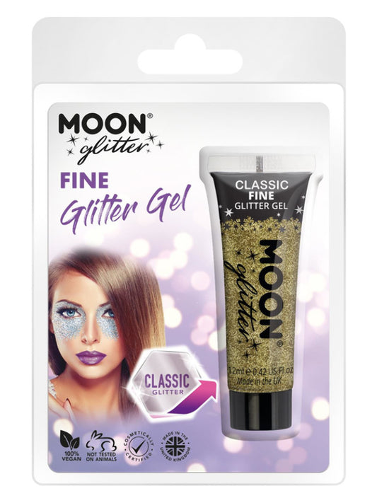 Moon Glitter Classic Fine Glitter Gel Gold