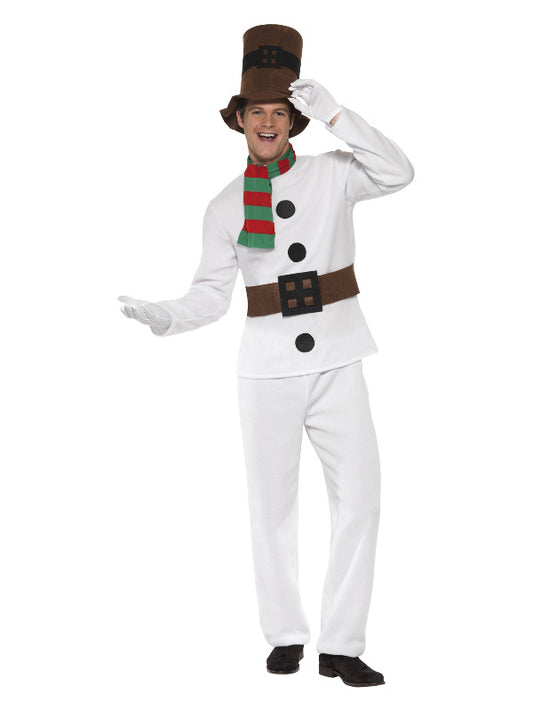 Mr Snowman Costume White