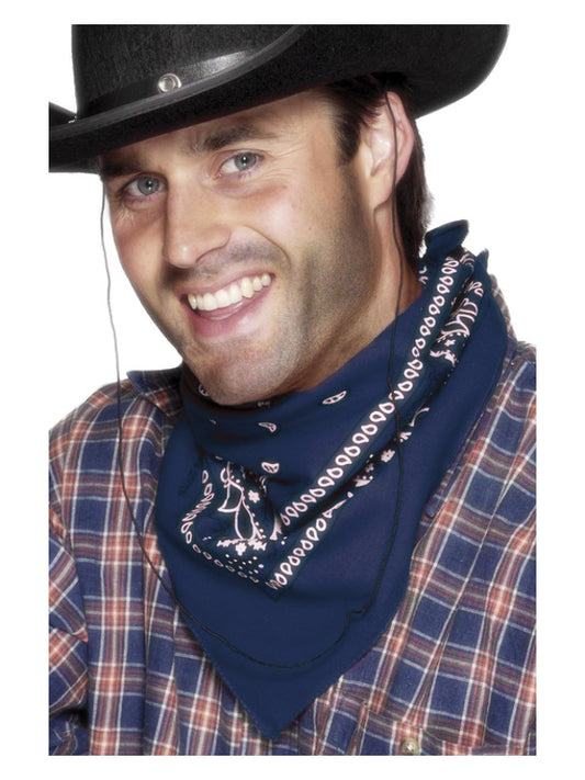 Cowboy Bandana Blue