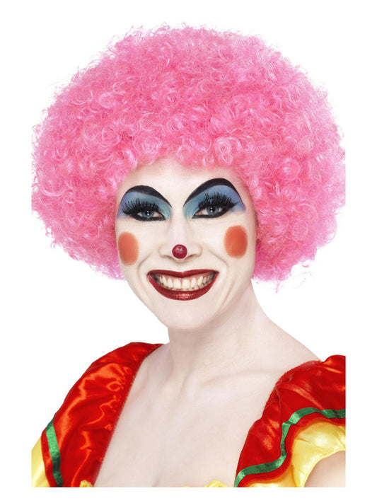 Crazy Clown Wig Pink