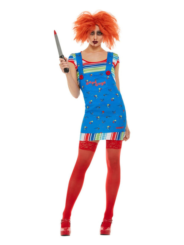 Adult Chucky Costume Blue