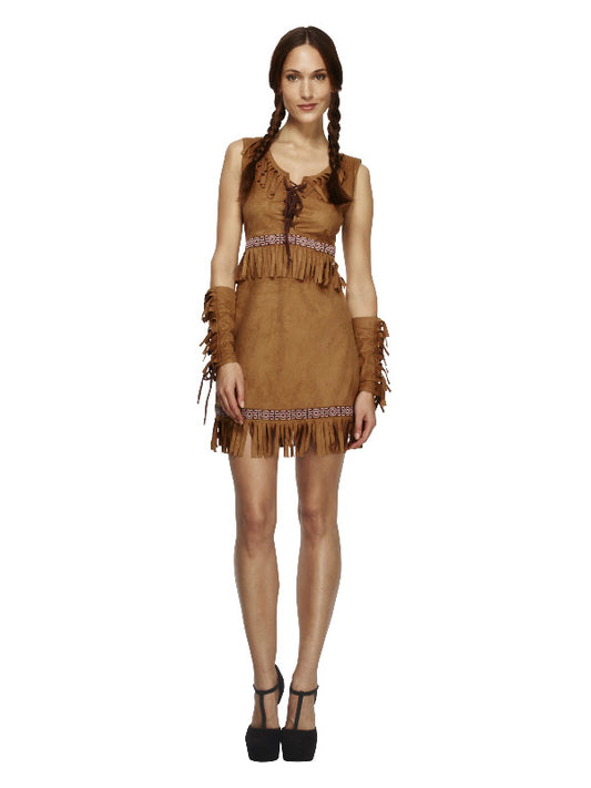 Fever Pocahontas Costume Brown
