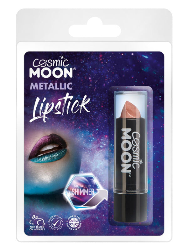 Cosmic Moon Metallic Lipstick Rose Gold