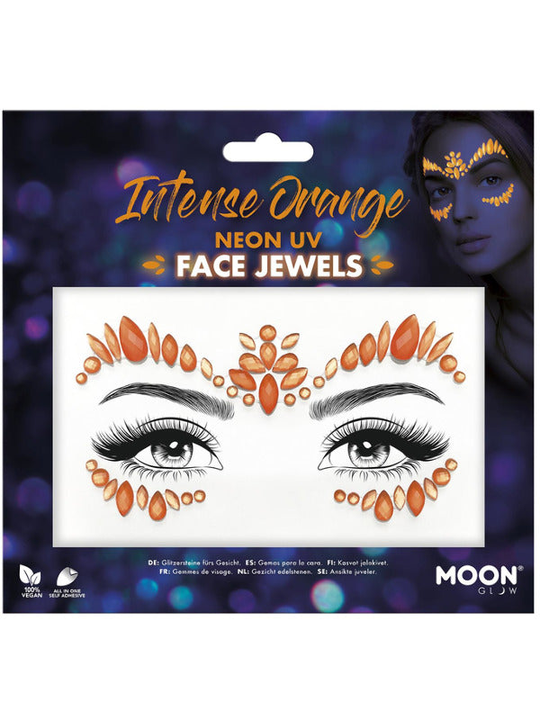 Moon Glow Face Jewels Intense Orange