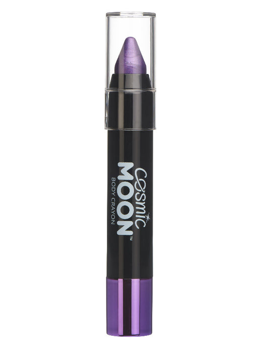Adult Cosmic Moon Metallic Body Crayons Purple