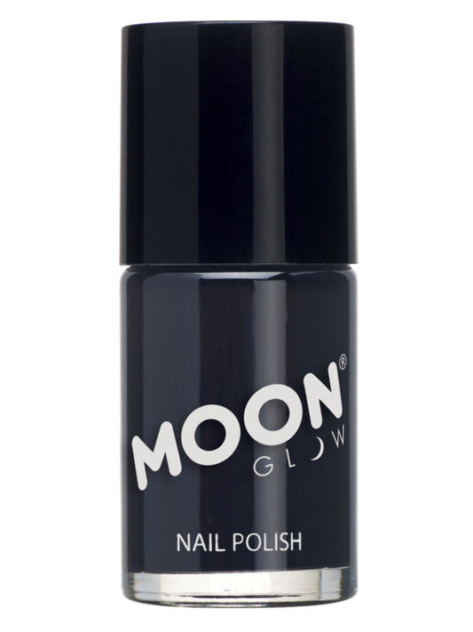 Adult Moon Glow Pastel Neon UV Nail Polish Black