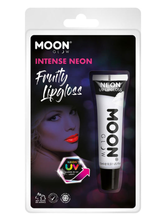 Adult Moon Glow Intense Neon UV Fruity Lipgloss White