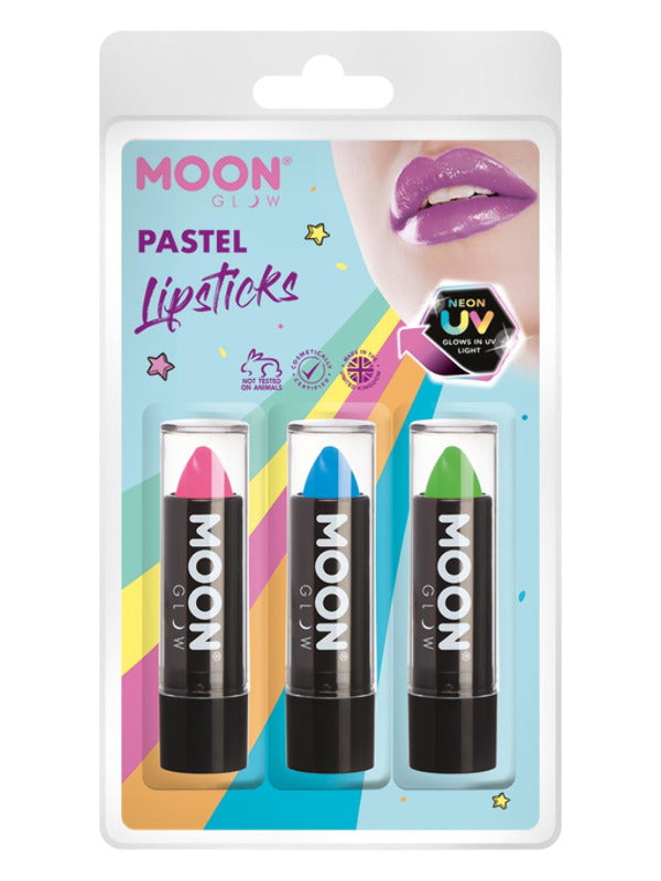 Adult Moon Glow Pastel Neon UV Lipstick